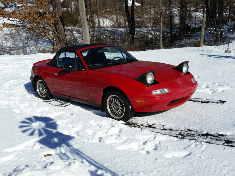 Illustration for article titled MX-5 Road Adventure Part 1: The Wild, Snowy Ride